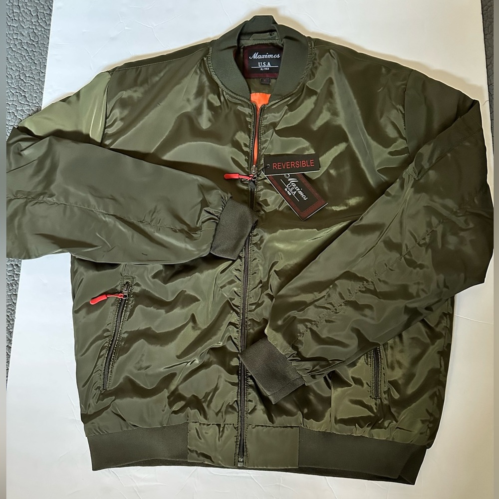 Maximos Mens bomber zipup jacket
